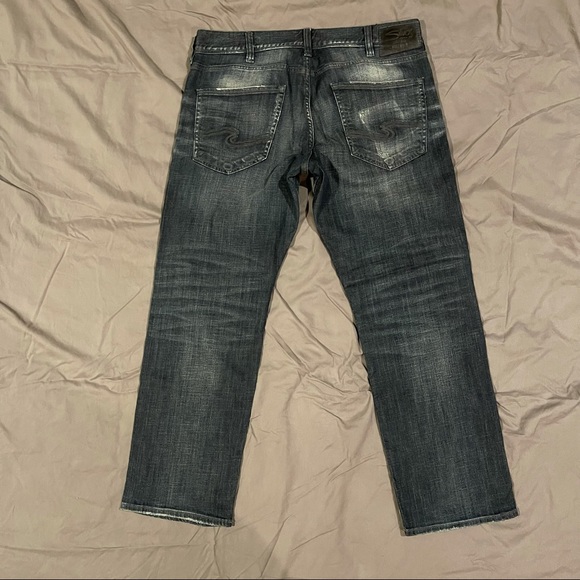 Silver Eddie EMC Relaxed Jeans 👖⭐️ - Picture 4 of 7